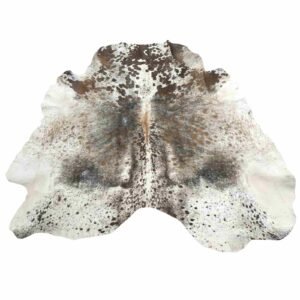 Modlux Tricolor Cowhide Rugs, 100% Australian Cowhide Fur Skin Carpet, Genuine Leather Area Rug